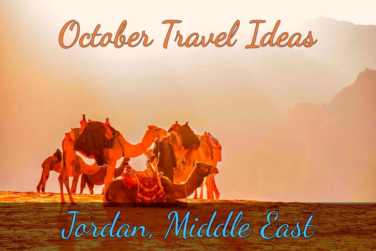 Jordan, October Travel Ideas